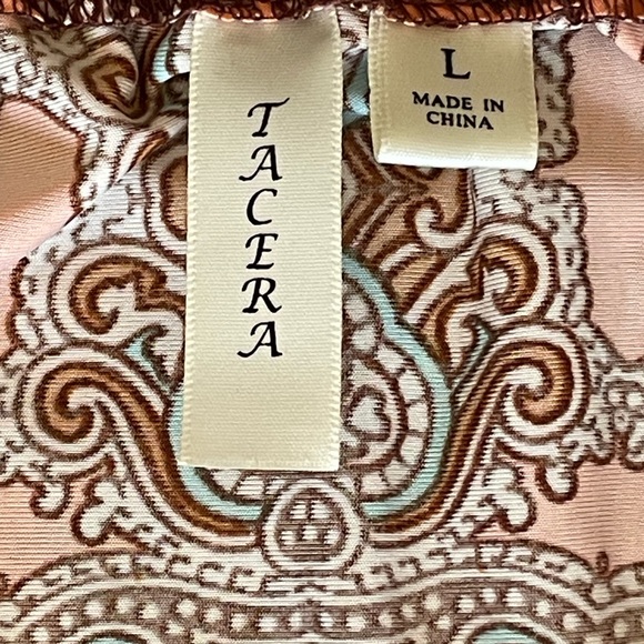 #323, Tacera off the shoulder dress, size L - Picture 3 of 4